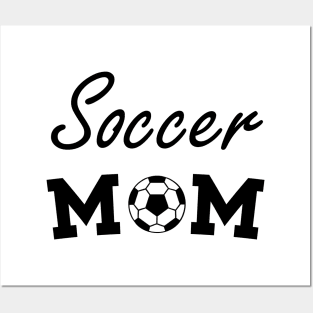 Soccer Mom, Sports Mom, Soccer, Mom, Mama, Biggest Fan, Gift for Mom Posters and Art